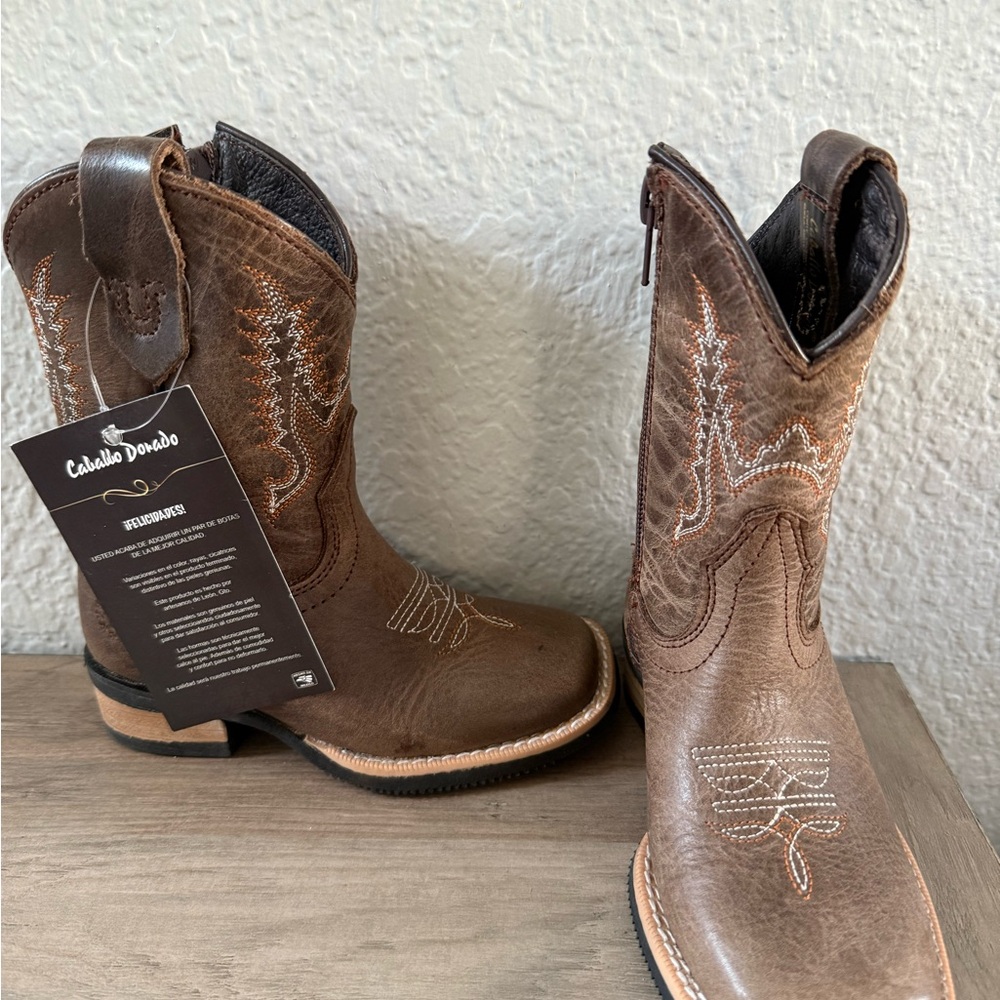 Kids Brown Boots